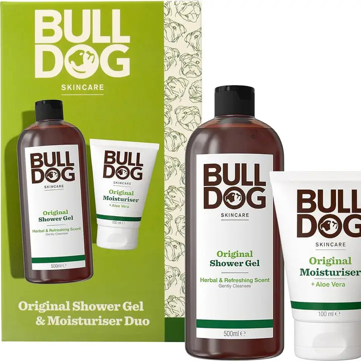 Bulldog Skincare | Men's Gift Set | Original Moisturiser & Shower Gel Duo