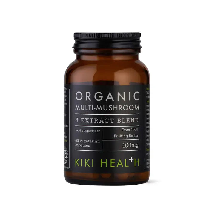 Organic 8 Mushroom Exctract Blend - 60 Vegicaps
