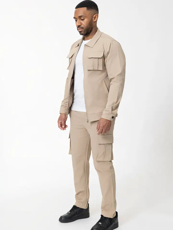 Set with Jacket and Cargo Pants