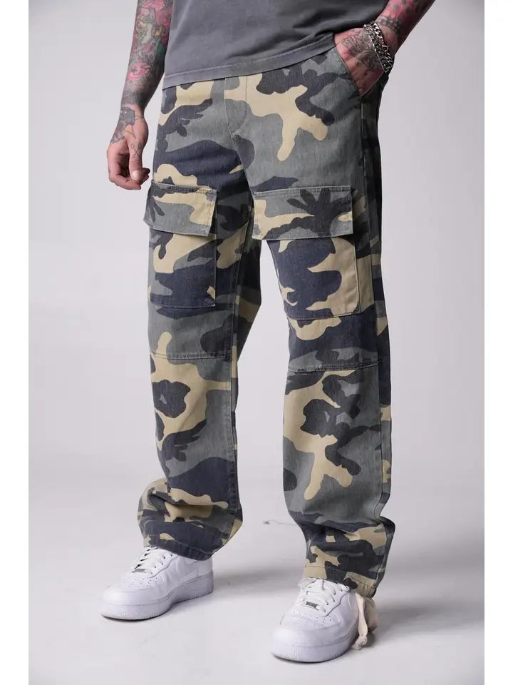 Leg Cargo Pants