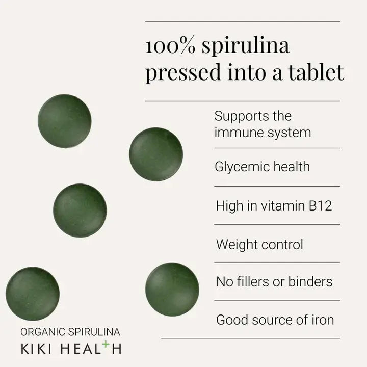 Organic Premium Spirulina 200 Tablets