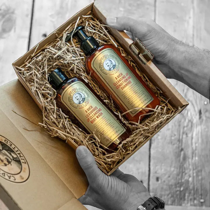 Booze & Baccy Hair & Body Wash Set