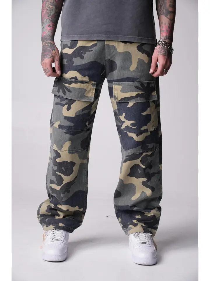 Leg Cargo Pants