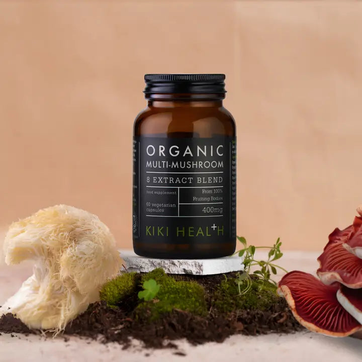 Organic 8 Mushroom Exctract Blend - 60 Vegicaps