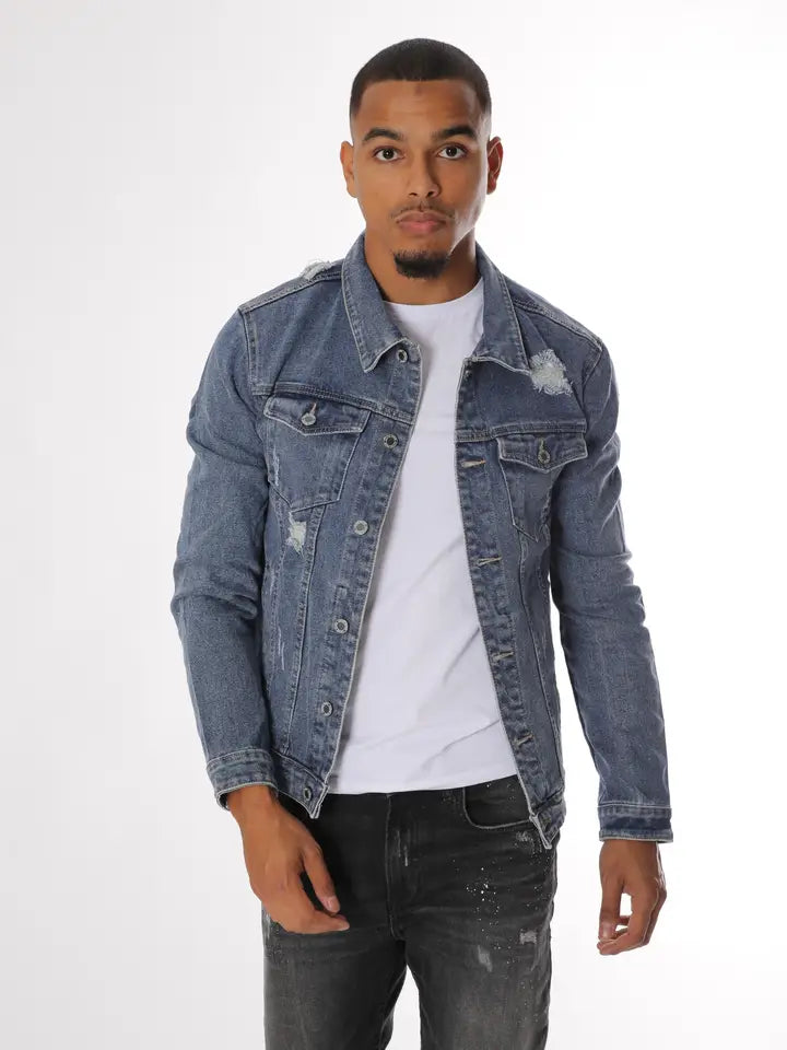 Jean Jacket with Buttons