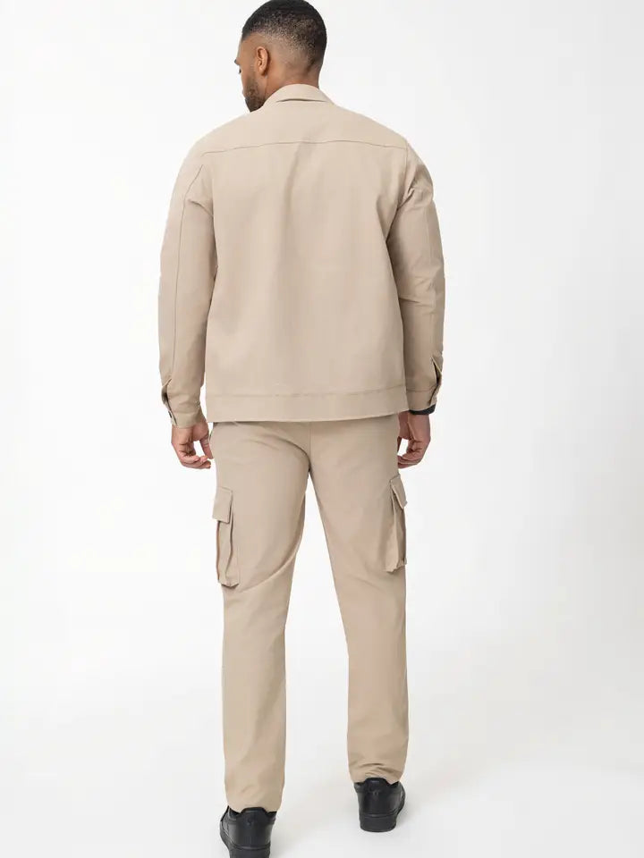 Set with Jacket and Cargo Pants