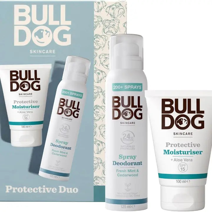 Bulldog Skincare | Men's Gift Set | Protective Daily Duo